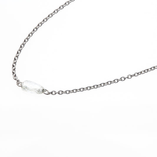 Single Briolette Necklace