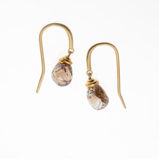 Briolette Diamond Earrings