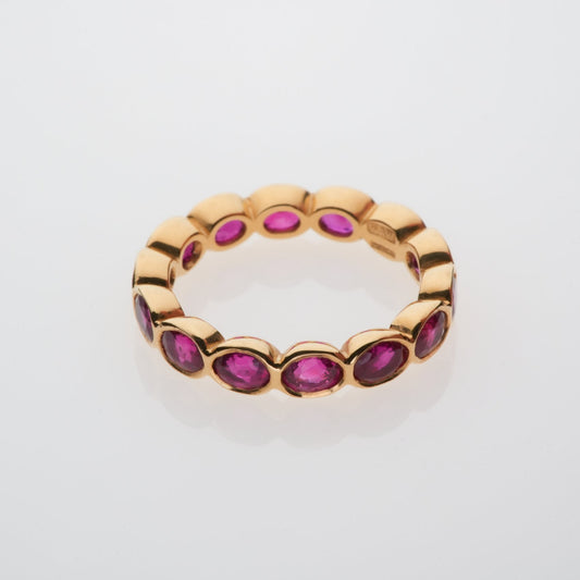 Ruby Eternity Ring