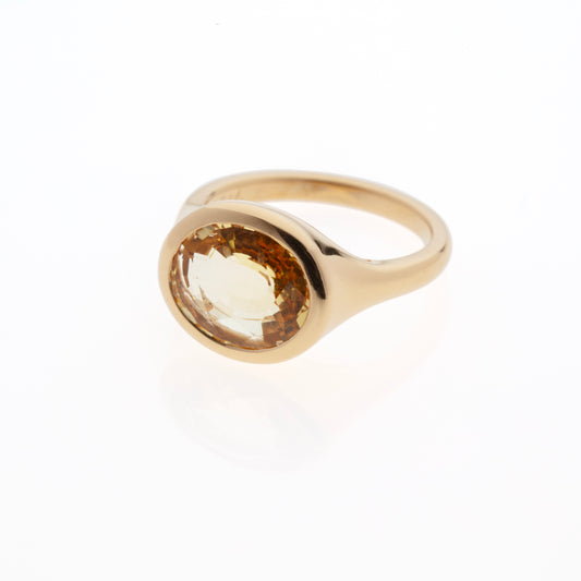 Yellow Sapphire Ring