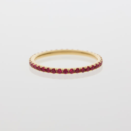 Ruby Eternity Ring