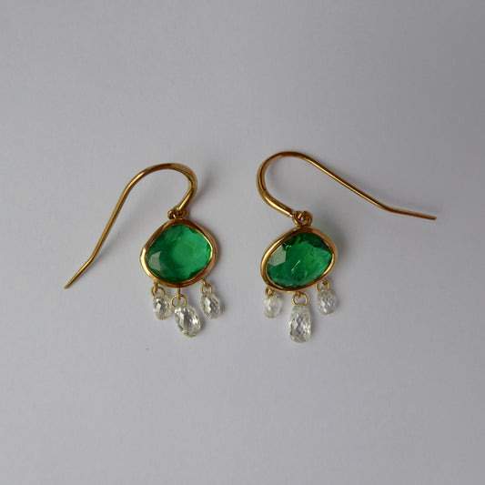 Emerald Earrings