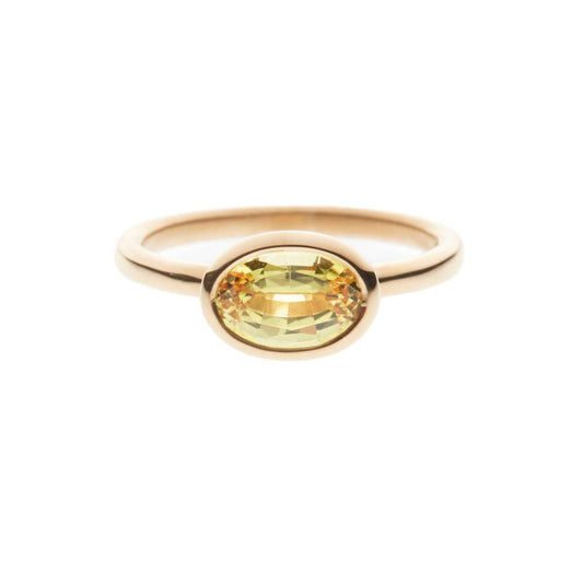 Yellow Sapphire Ring