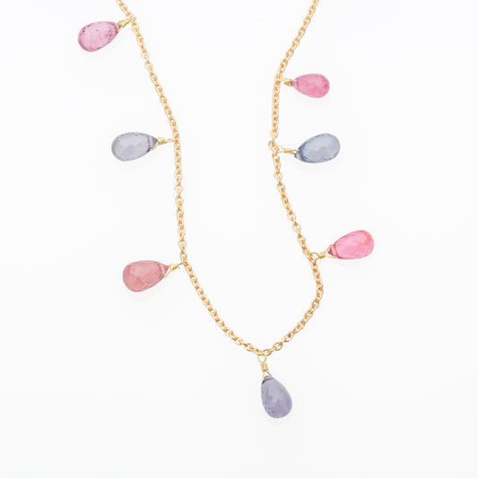 Spinel Briolette Necklace