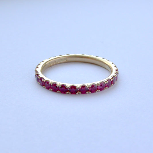 Ruby Eternity Ring