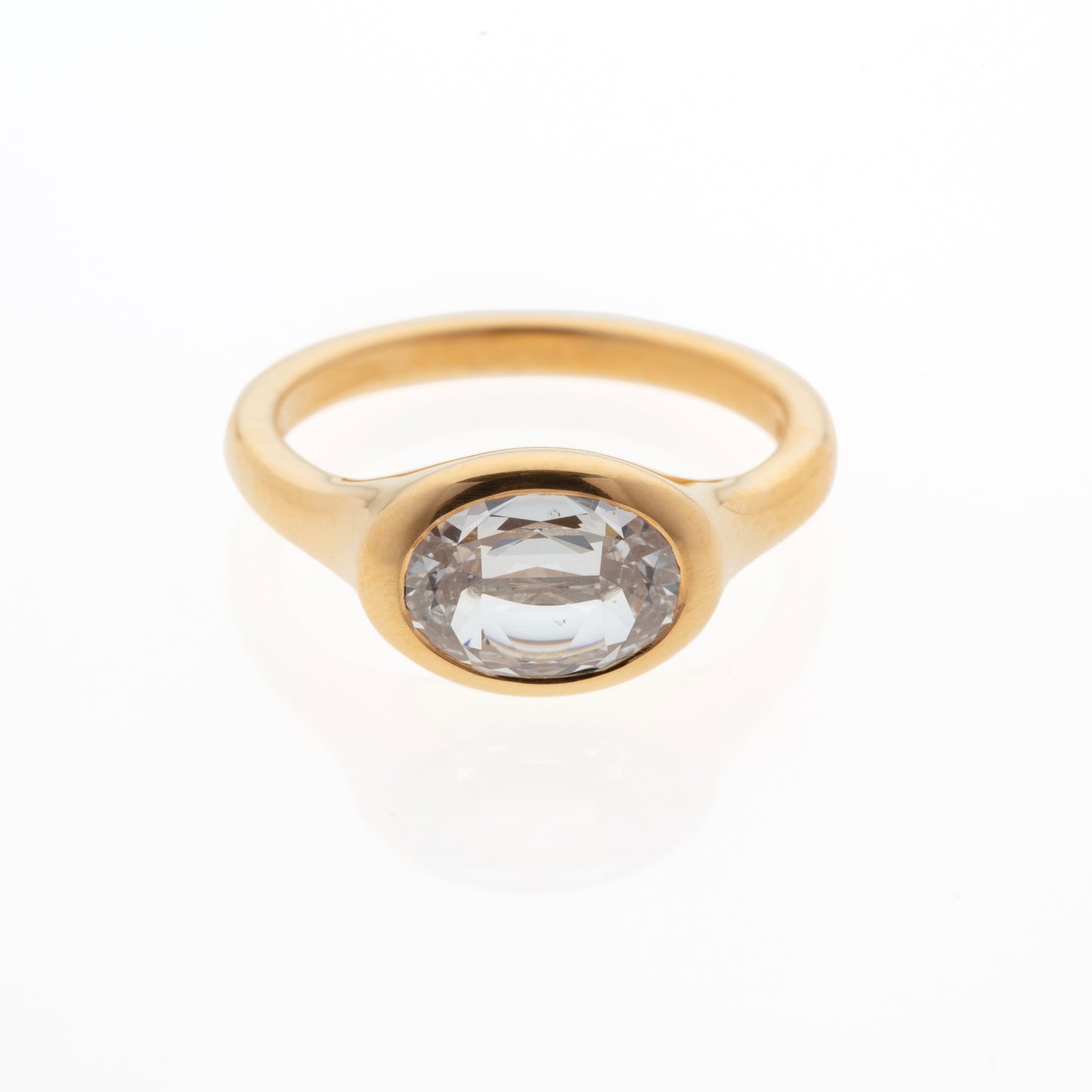 Oval Diamond Ring