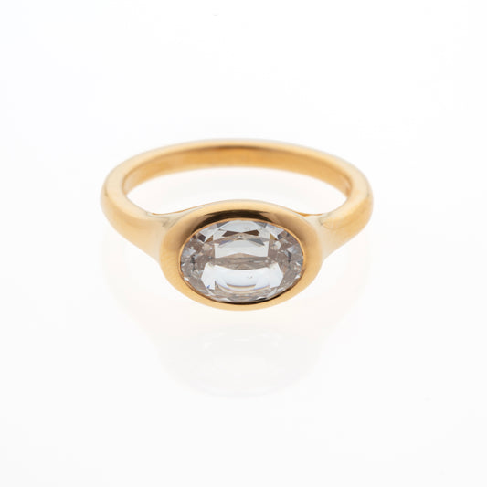 Oval Diamond Ring